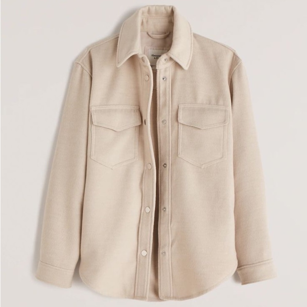 Abercrombie Cozy Shirt Jacket